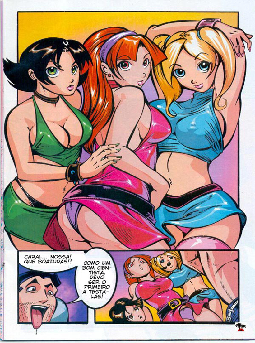As meninas Superfuderosas – Quadrinhos Eróticos