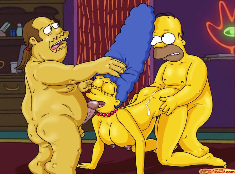 Marge Simpson na Suruba – Quadrinhos Eróticos