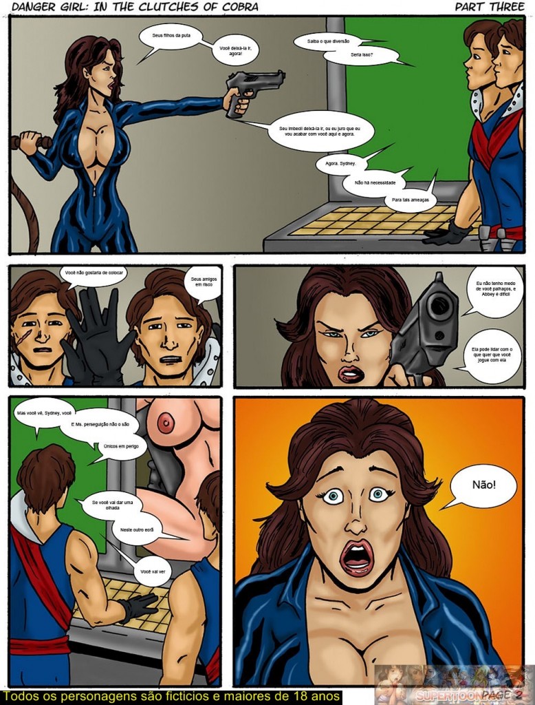 Danger_Girl_In_the_Clutches_of_Cobra_Part_3_Color_Page_2