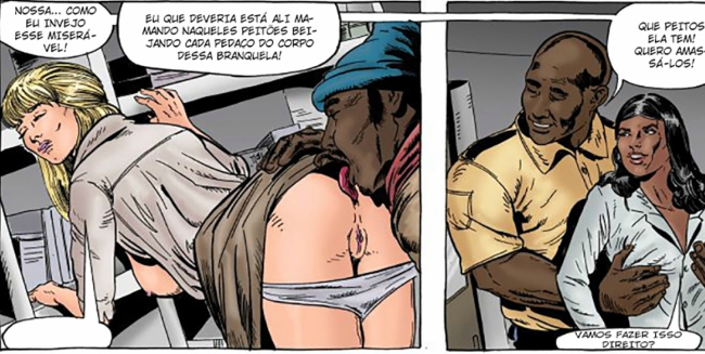 Um dia na vida de Lena Wilkerson – Quadrinhos Eróticos