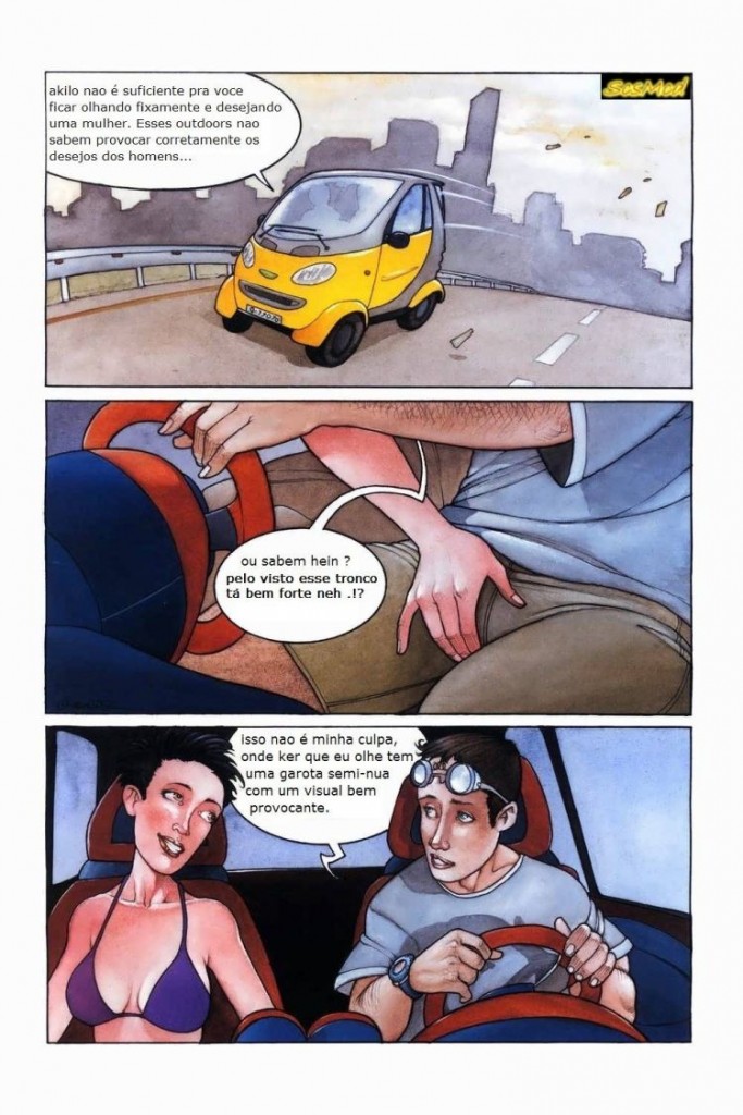 O Outdoor da Garota nua na Praia de Nudismo  (1)