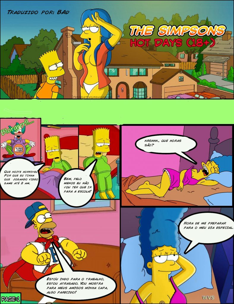 Os simpsons -Hot days (1)