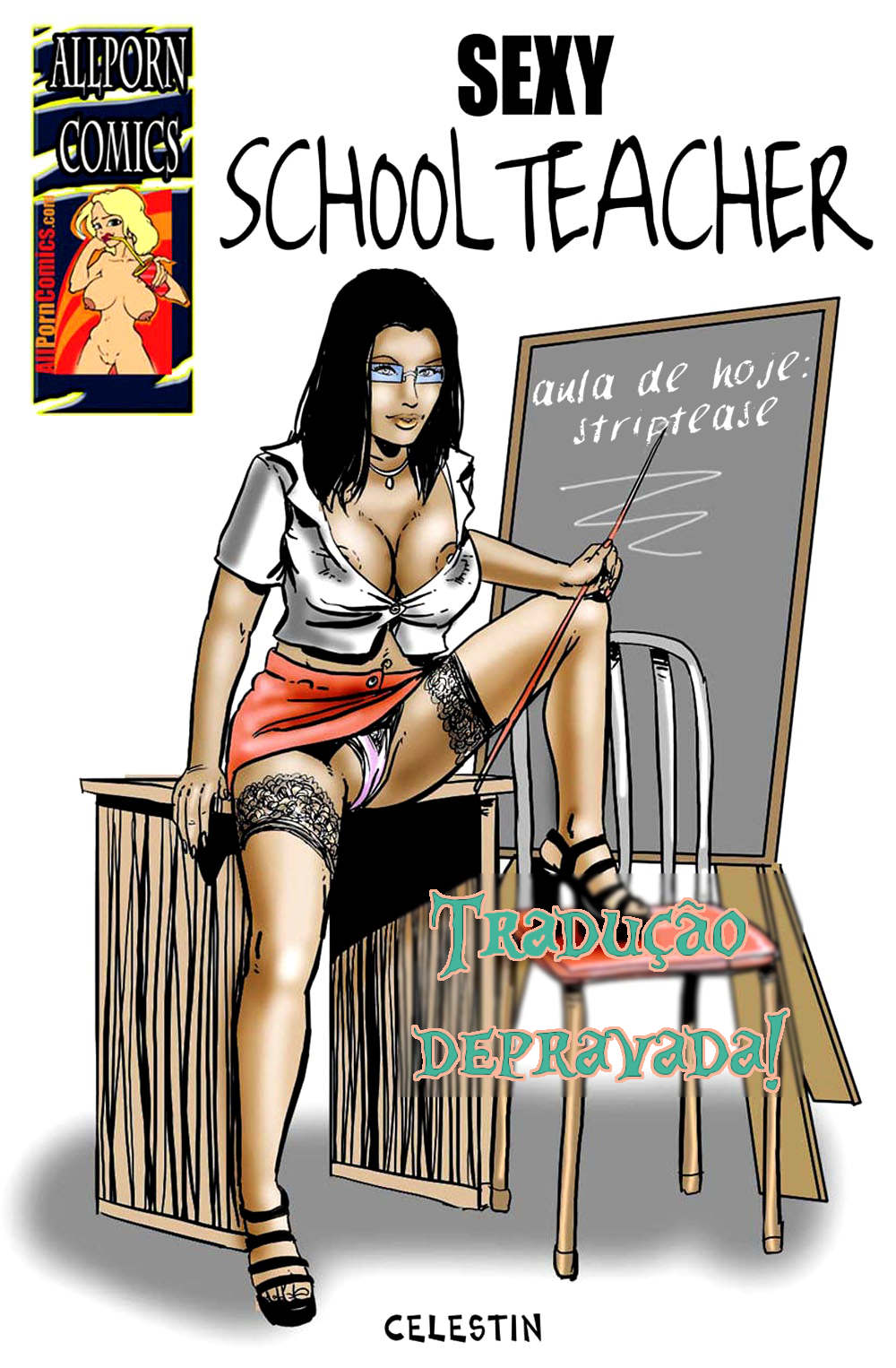 Sexy School Teacher – Quadrinhos Eróticos
